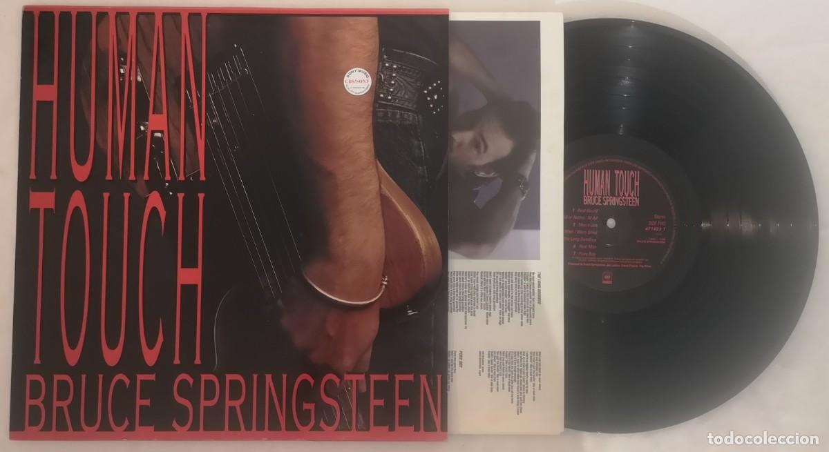 Discos de vinilo: DISCO VINILO BRUCE SPRINGSTEEN HUMAN TOUCH LP 1992 &iexcl;PERFECTO ESTADO!