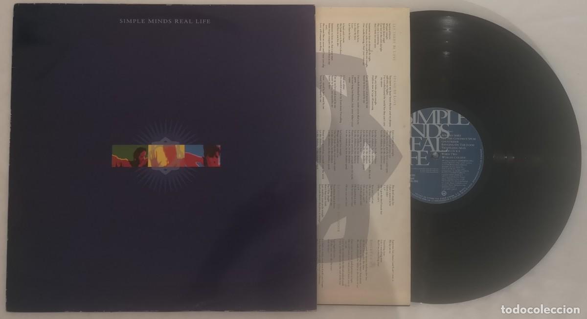 Discos de vinilo: DISCO VINILO SIMPLE MINDS REAL LIFE LP 1991