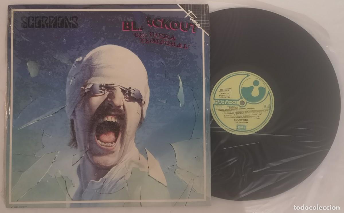 Discos de vinilo: DISCO VINILO SCORPIONS CEGUERA TEMPORAL LP 1982 &iexcl;IMPECABLE!