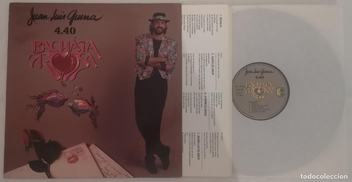 Discos de vinilo: DISCO VINILO JUAN LUIS GUERRA 440 BACHATA ROSA LP 1990
