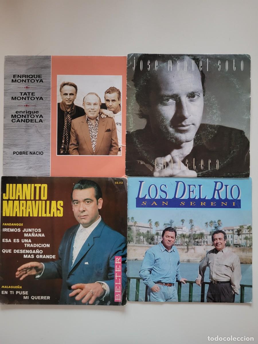 Discos de vinilo: 10 singles FLAMENCO y similar, minidiscos vinilo, 7 pulgadas