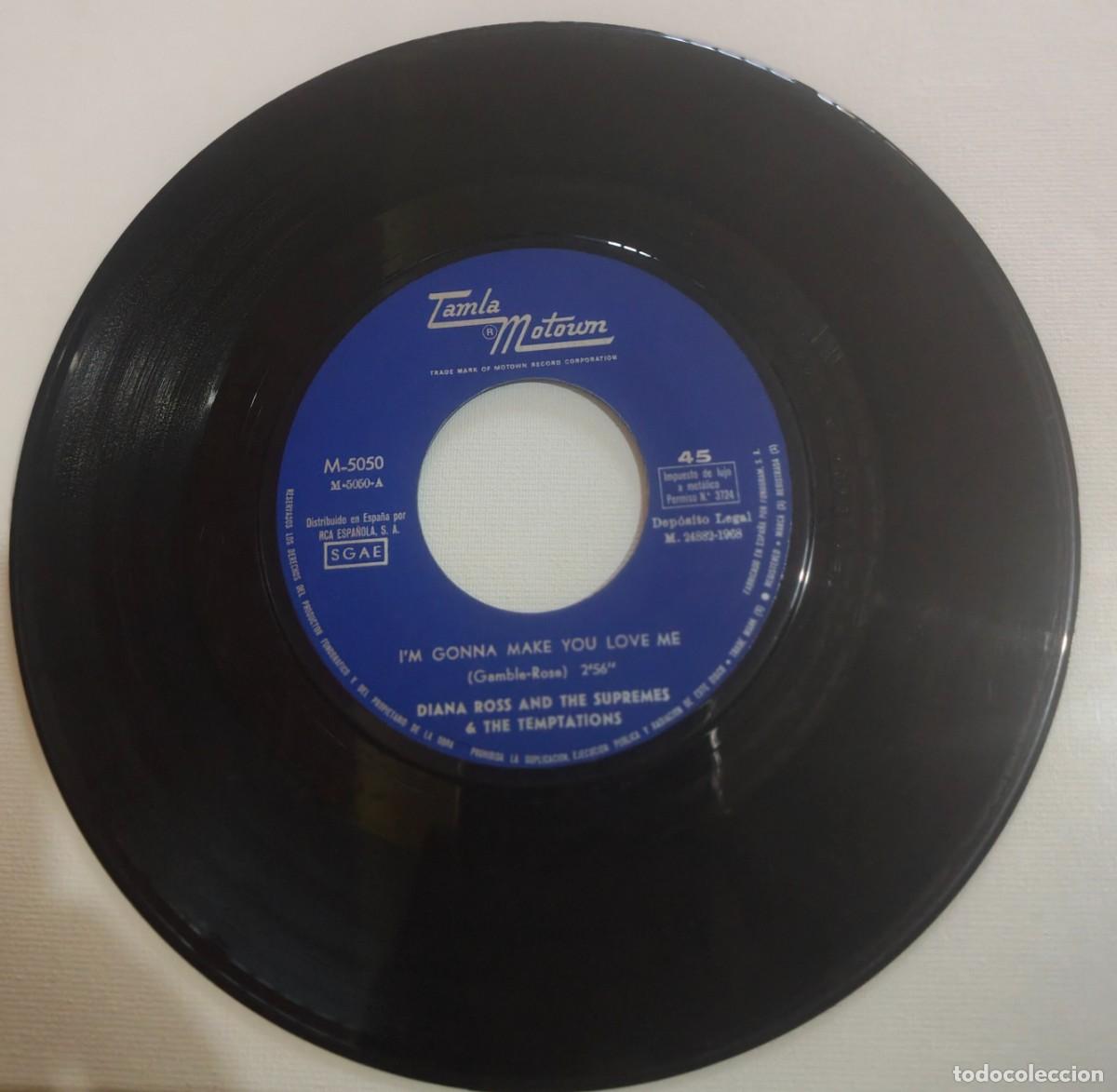 Discos de vinilo: DIANA ROSS AND THE SUPREMES & THE TEMPTATIONS-I'M GONNA MAKE YOU LOVE ME-PED MIN 11 EUROS
