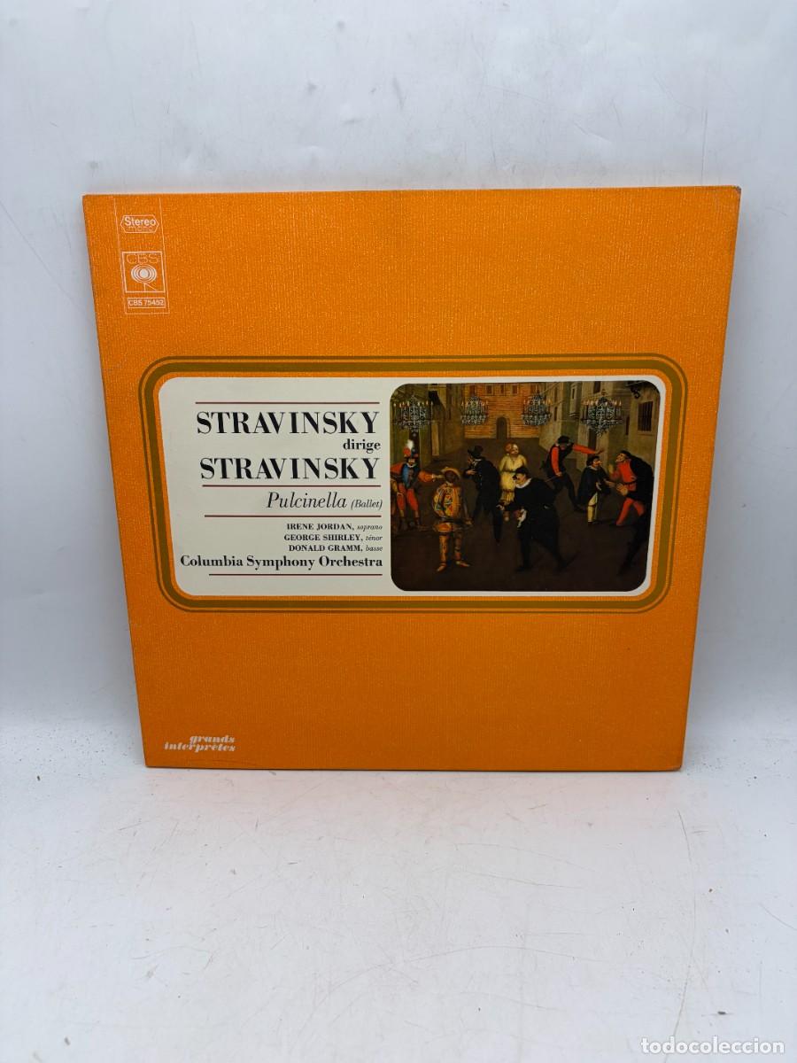 Discos de vinilo: LP - STRAVINSKY - PULCINELLA - COLUMBIA SYMPHONY ORCHESTRA - CBS STEREO