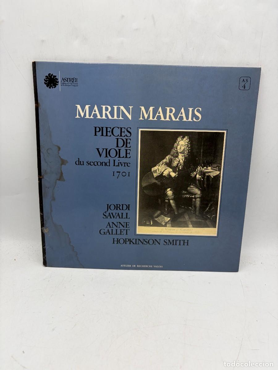 Discos de vinilo: LP - MARIN MARAIS - PI&Egrave;CES DE VIOLE DU SECOND LIVRE - JORDI SAVALL - ASTR&Eacute;E