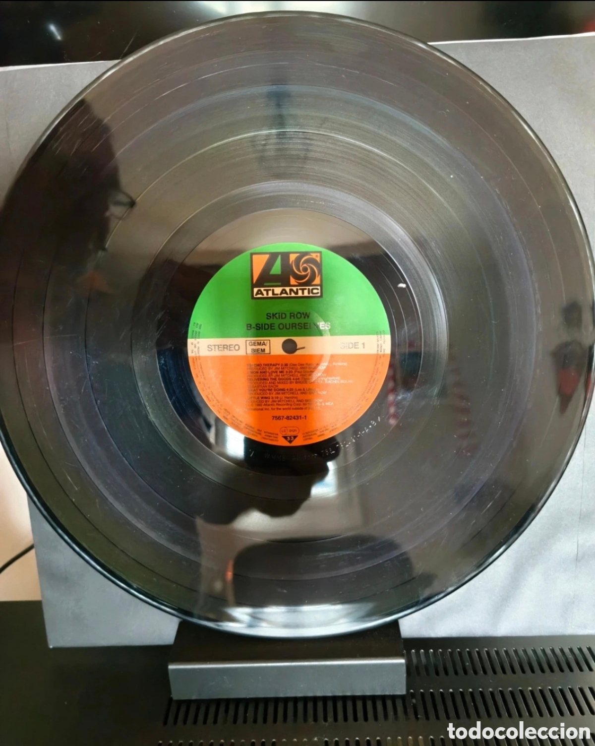 Discos de vinilo: Skid row: B-side Ourselves Lp 1992 - Foto 4
