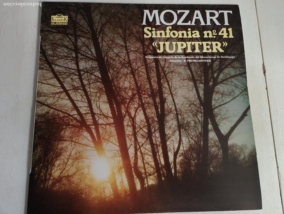 Discos de vinilo: Mozart - Orquesta De Camara De La Academia Del Mozarteum De Salzburgo* Director: B. Paumgartner* &ndash;