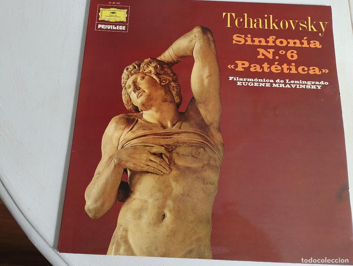 Discos de vinilo: Tchaikovsky* / Fil&aacute;rmonica De Leningrado*, Eugene Mravinsky* &ndash; Sinfon&iacute;a N&ordm; 6 &rdquo;Pat&eacute;tica&rdquo;