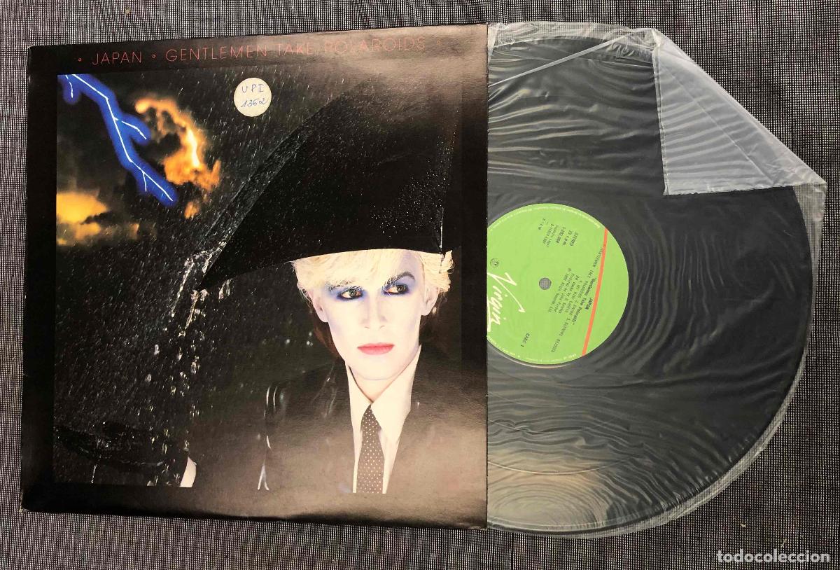 Discos de vinilo: LP JAPAN GENTLEMEN TAKE POLAROIDS. VIRGIN 1980