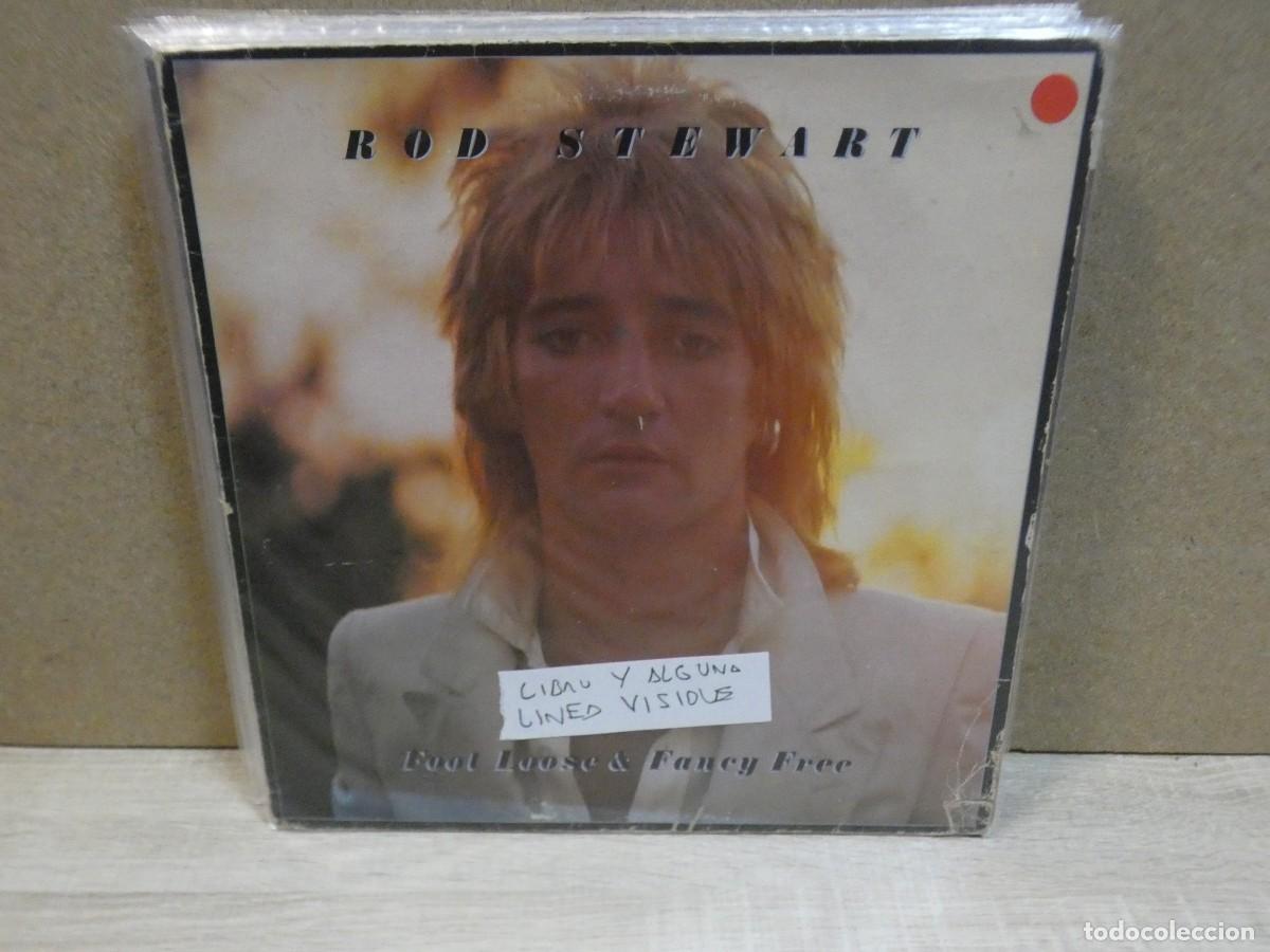 Discos de vinilo: ARKANSAS1980 CAJJ768 VINILO LEVE USO AUN CORRECTO ROD STEWART CON LIBRO ALGUNA LINEA VISIBLE