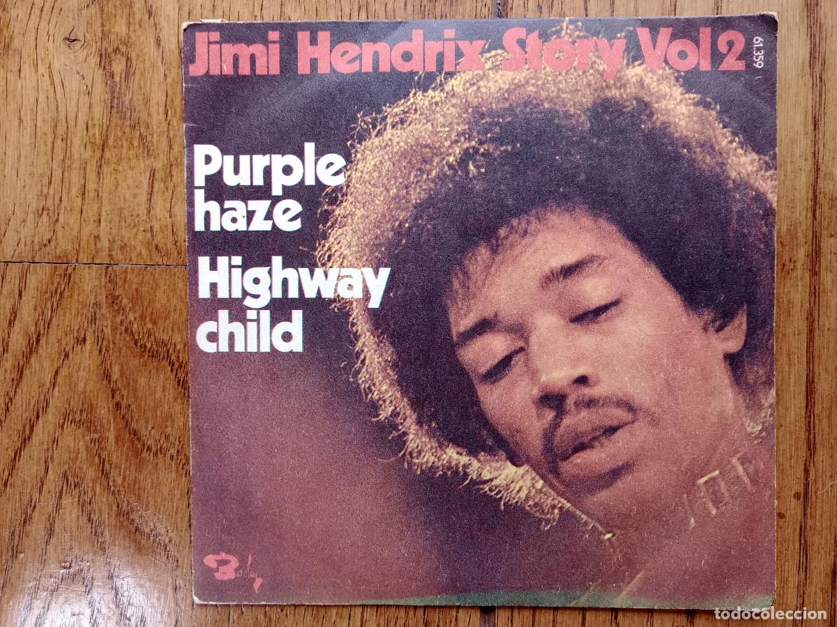 Discos de vinilo: Jimi Hendrix - story vol. 2 - purple haze + highway child