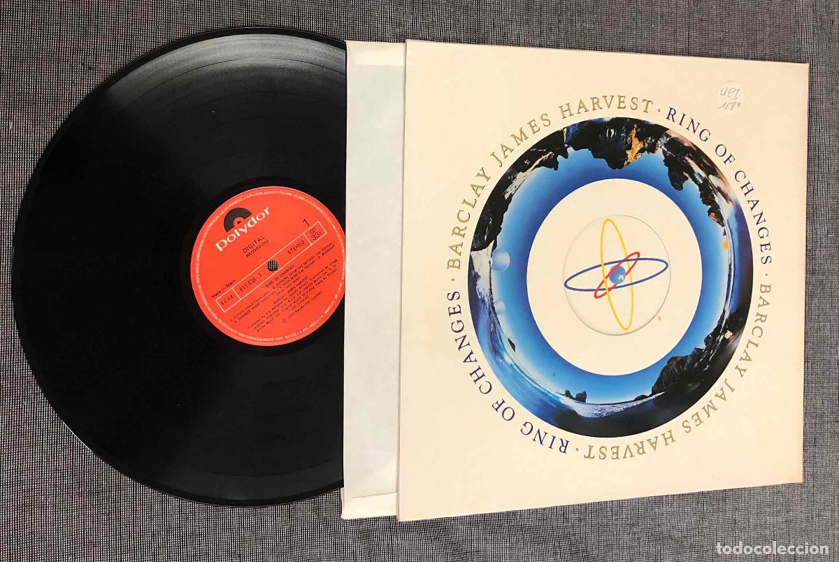 Discos de vinilo: LP BARCLAY JAMES HARVEST RING OF CHANGES. POLYDOR 1983