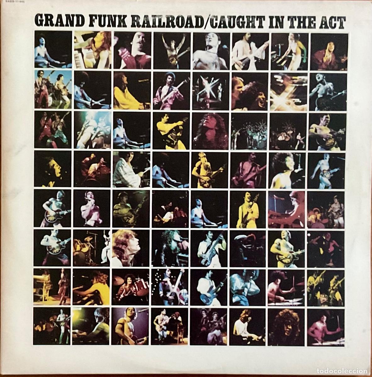 Discos de vinilo: GRAND FUNK RAILROAD - CAUGHT IN THE ACT