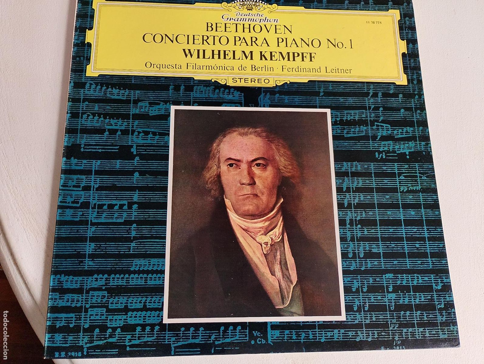 Vinyl records: Beethoven* &ndash; Wilhelm Kempff &middot; Orquesta Filarm&oacute;nica de Berl&iacute;n* &middot; Dir. Ferdinand Leitner &ndash; Concierto P