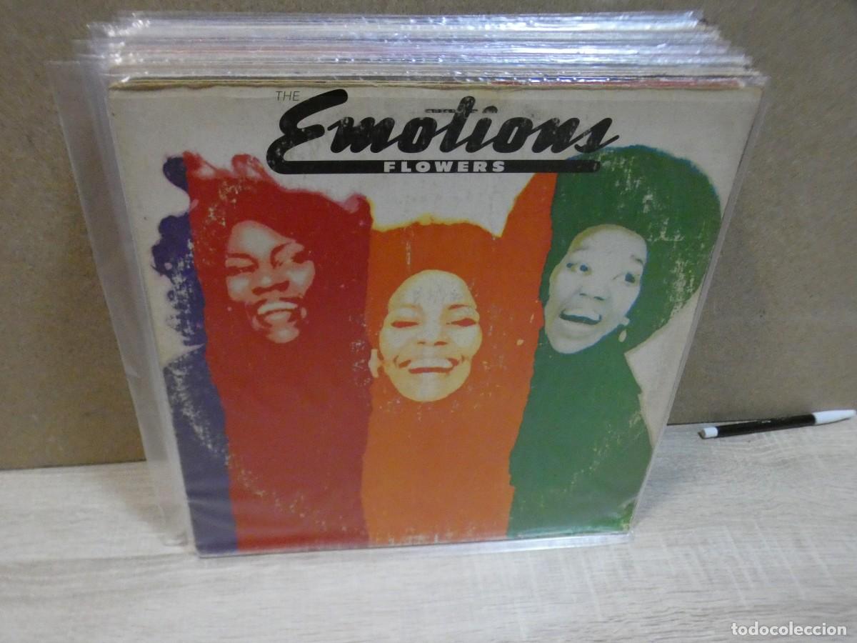 Discos de vinilo: ARKANSAS1980 LOTT745 VINILO LEVE USO AUN CORRECTO EMOTIONS FLOWERS