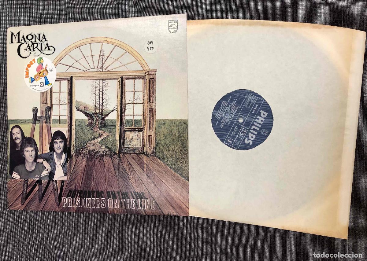 Discos de vinilo: LP MAGNA CARTA PRISONERS ON THE LINE. PHILIPS 1978