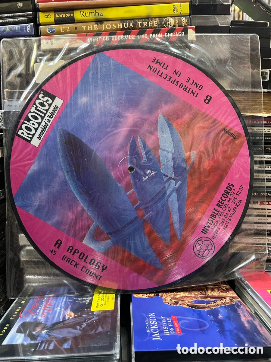 Discos de vinilo: Discoteca Spook A apology 45 back count Picture