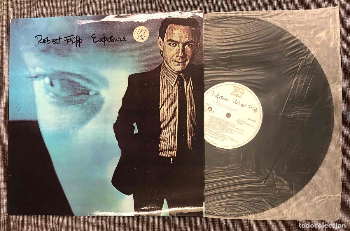 Discos de vinilo: LP ROBERT FRIPP EXPOSURE. POLYDOR 1979