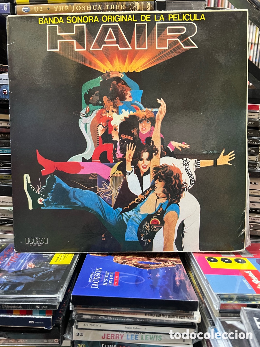 Discos de vinilo: Banda sonora original de la pel&iacute;cula Hair