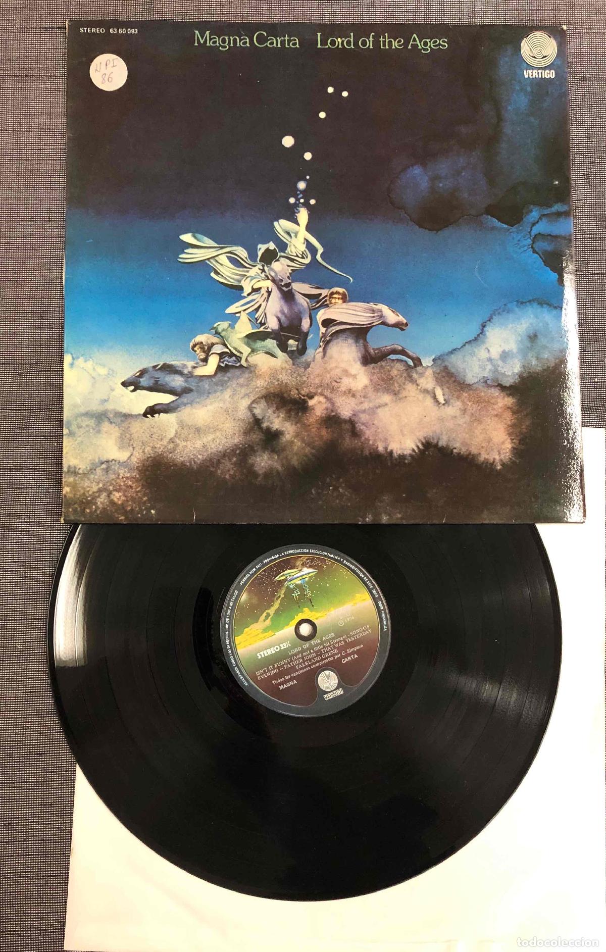 Discos de vinilo: LP MAGNA CARTA LORD OF THE AGES. VERTIGO 1975