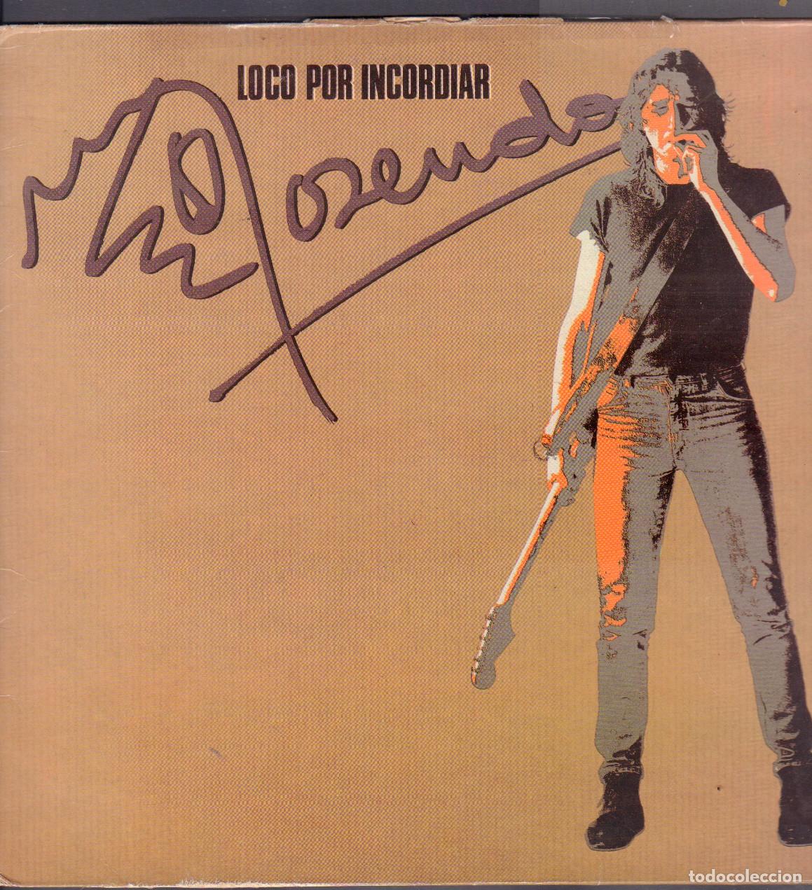 Discos de vinilo: ROSENDO - LOCO POR INCORDIAR / AGRADECIDO, CORAZ&Oacute;N, ME GUSTA ASI.../ LP RCA 1985 RF-26649
