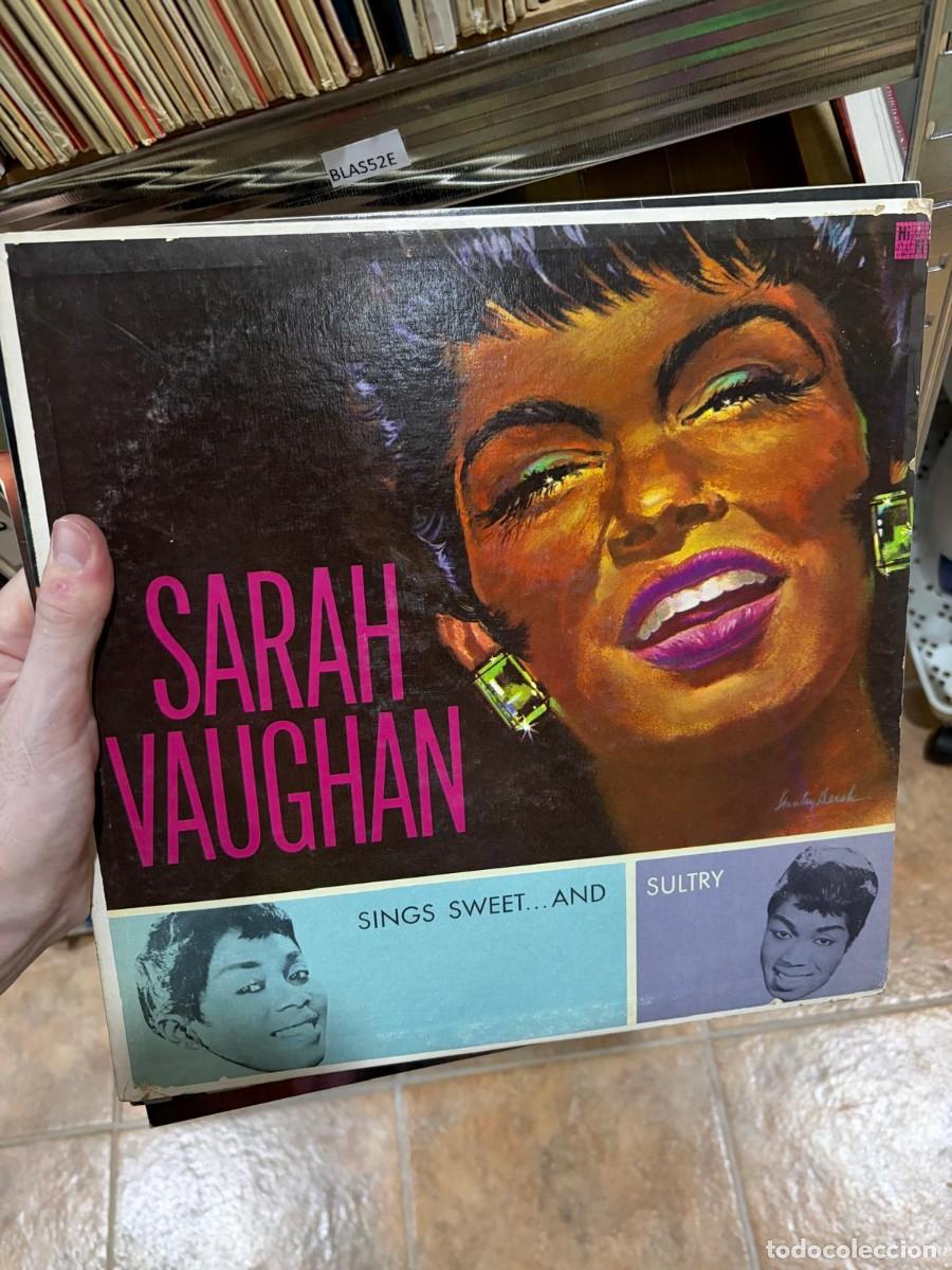Discos de vinilo: BLAS52E &mdash;Sarah Vaughan &mdash; Sings Sweet... and Sultry DISCO VINILO LP