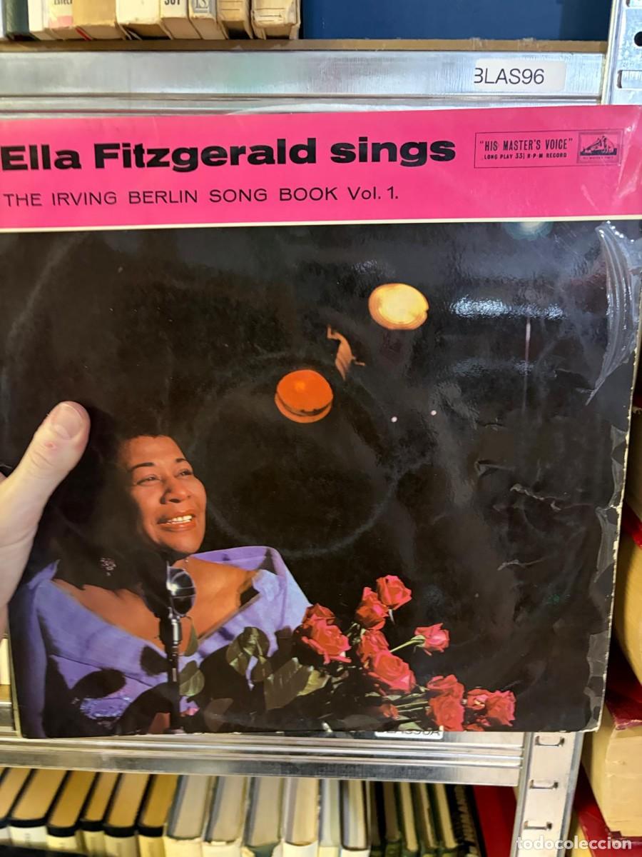 Discos de vinilo: BLAS96 &mdash; Ella Fitzgerald &mdash; The Irving Berlin Song Book Vol. 1 &mdash; His Master's Voice DISCO VINILO LP