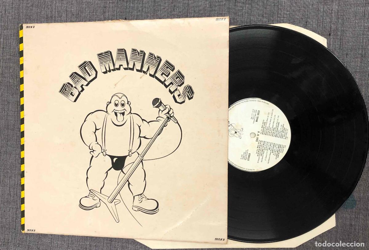 Discos de vinilo: LP BAD MANNERS. MAGNET RECORDS 1980