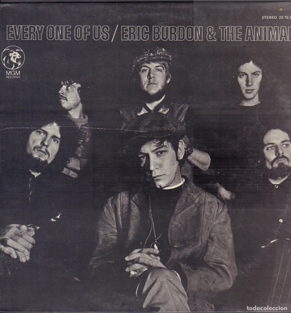 Discos de vinilo: ERIC BURDON & THE ANIMALS - EVERY ONE OF US / WHITE HOUSES.../ LP MGM 1968 RF-26653