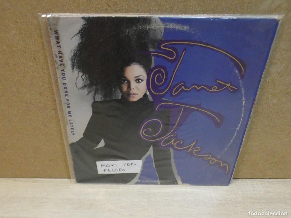 Vinyl-Schallplatten: ARKANSAS1980 LOTT745 VINILO CORRECTISIMO JANET JACKSON MAXISINGLE TAPA PELADA