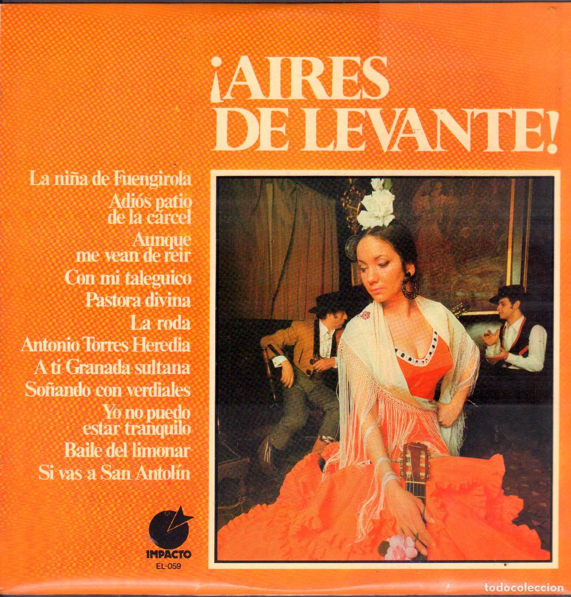 Discos de vinilo: &iexcl;AIRES DE LEVANTE! - LA NI&Ntilde;A DE FUENGIROLA, PASTORA DIVINA.../ LP IMPACTO 1974 RF-26656