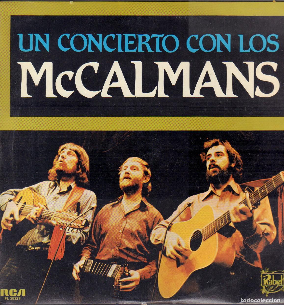 Discos de vinilo: UN CONCIERTO CON &rdquo;LOS McCALMANS&rdquo; - BONNIE DUNDEE, THE BURNING.../ LP RCA 1980 RF-26659