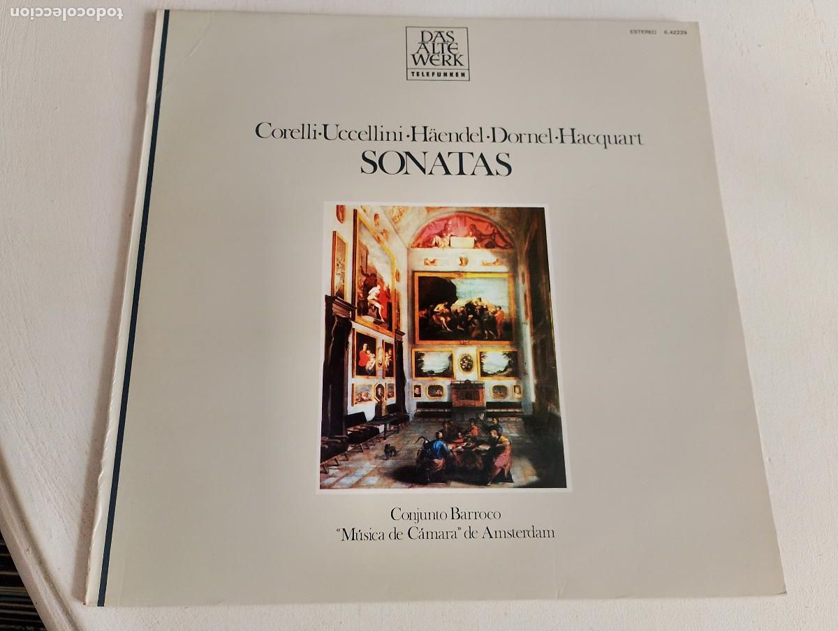 Discos de vinilo: Corelli* &bull; Uccellini* &bull; H&auml;ndel* &bull; Dornel* &bull; Hacquart* - Amsterdamer Barockensemble &raquo;Musica Da Camera