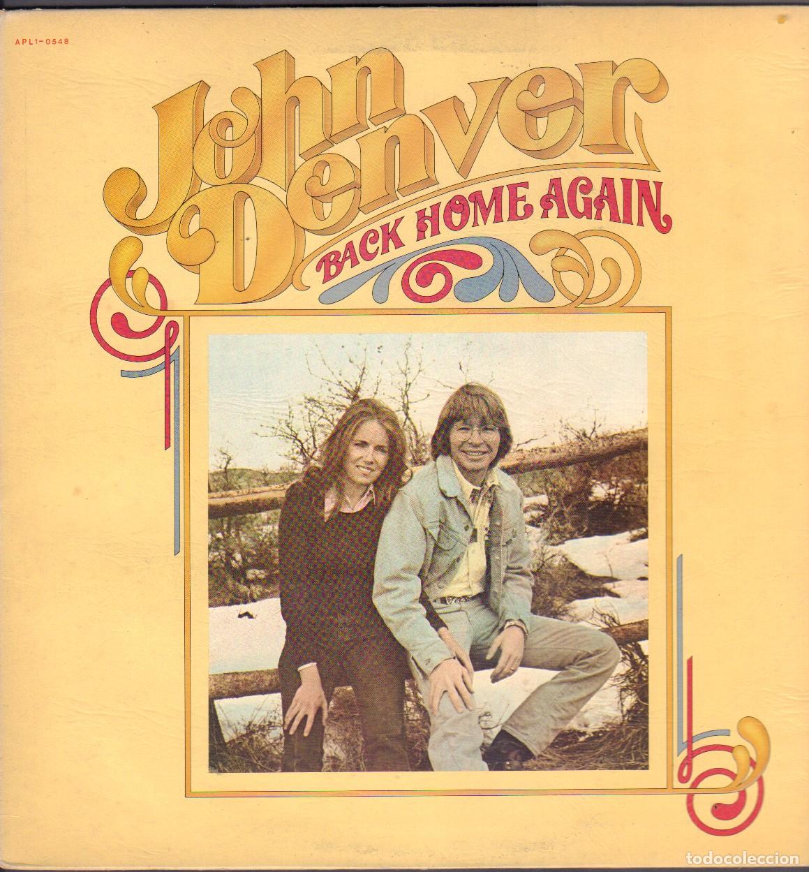 Discos de vinilo: JOHN DENVER - BACK HOME AGAIN / ON THE ROAD, ECLIPSE, MATTHEW, ANNIE'S SONG../ LP RCA 1974 RF-26660