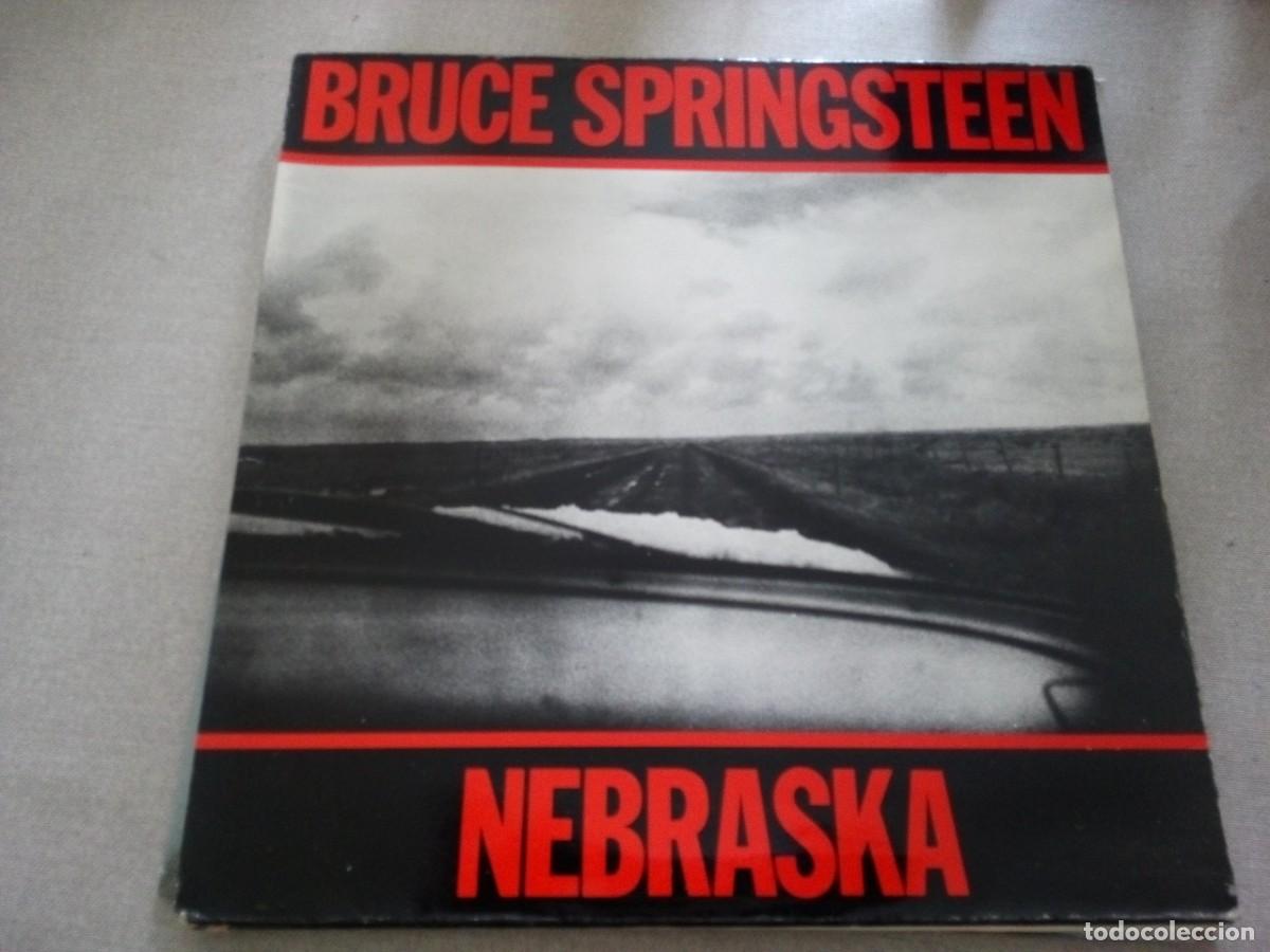 Discos de vinilo: BRUCE SPRINGSTEEN NEBRASKA LP SPAIN 1982 GATEFOLD CON LETRAS