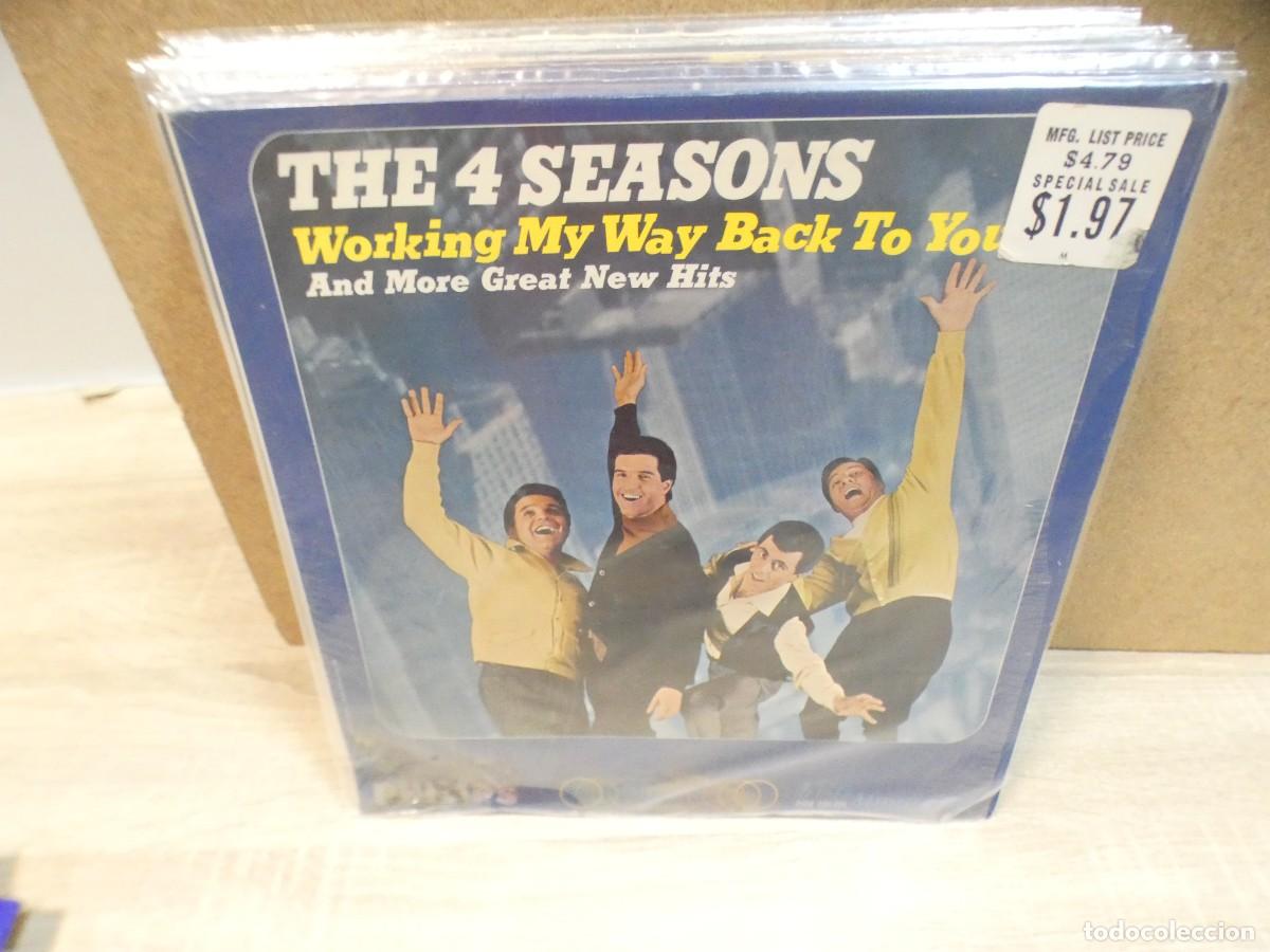 Discos de vinilo: ARKANSAS1980 CAJJ773 VINILO DA&Ntilde;O AGUA EN TAPA ESTADO CORRECTISIMO THE 4 SEASONS