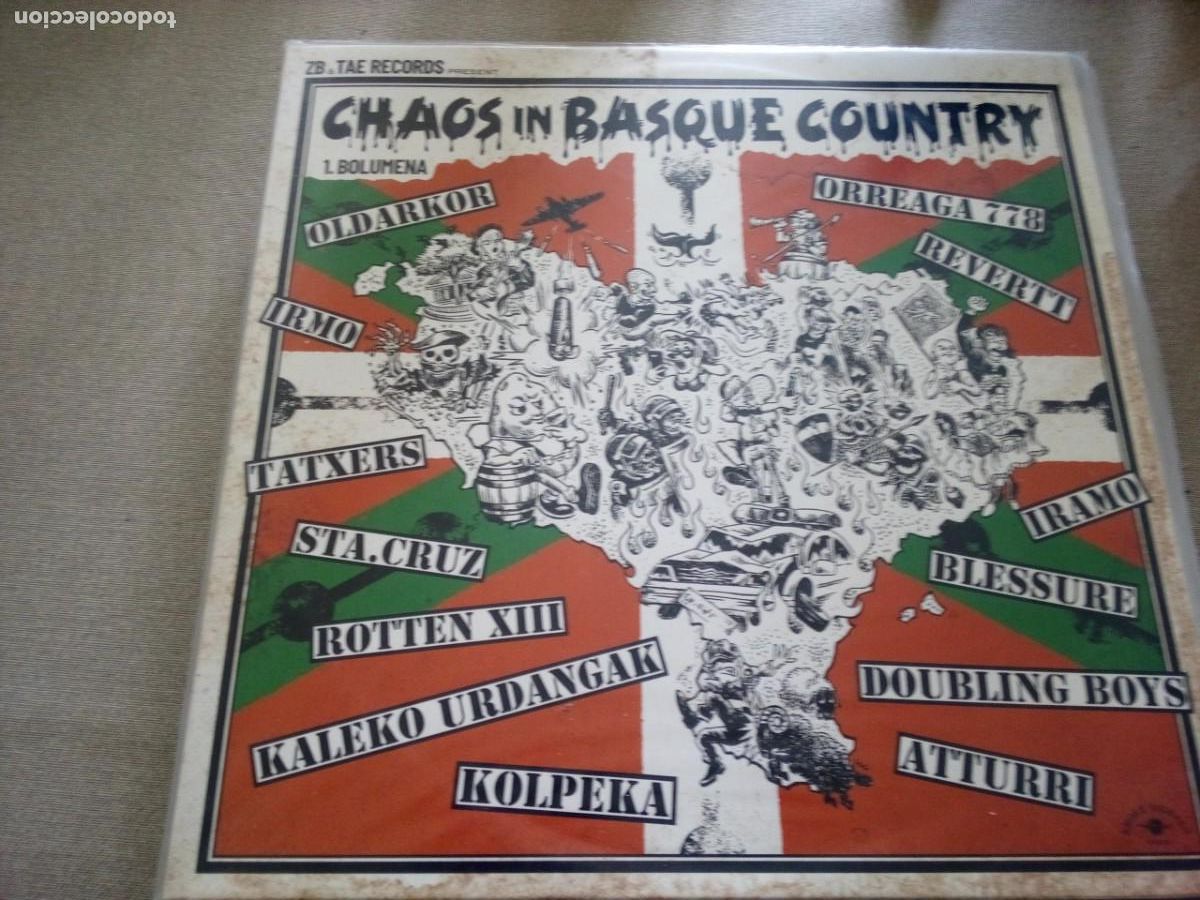 Discos de vinilo: Chaos In Basque Country (LP, Comp, Whi) LP 2021 VARIOS EUSKAL PUNK VER FOTOS