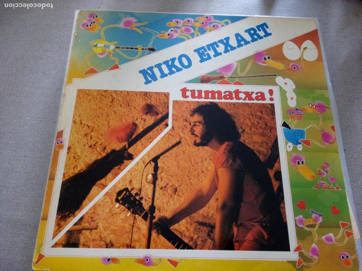 Vinyl records: NIKO ETXART TUMATXA LP 1983 CON LETRAS