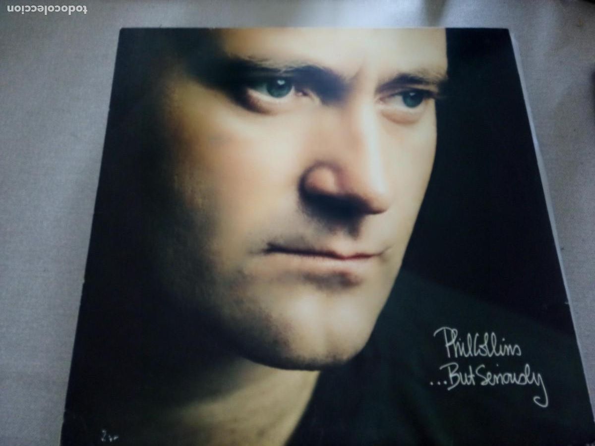 Discos de vinilo: Phil Collins - ...But Seriously (LP, Album) 1989 CON LETRAS