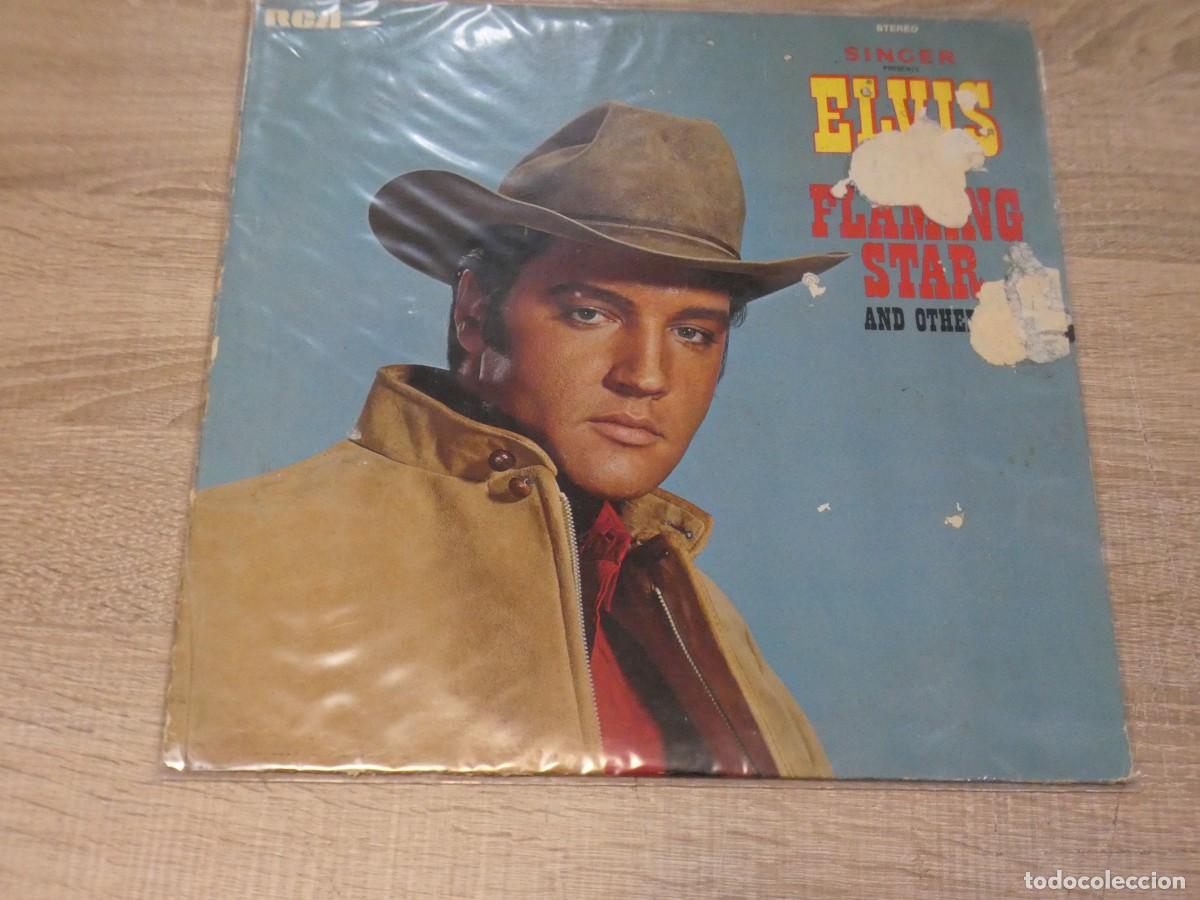 Discos de vinilo: ARKANSAS1980 BOXX743 VINILO DESTROZADISIMO A TU RIESGO 1 EURO ELVIS PRESLEY