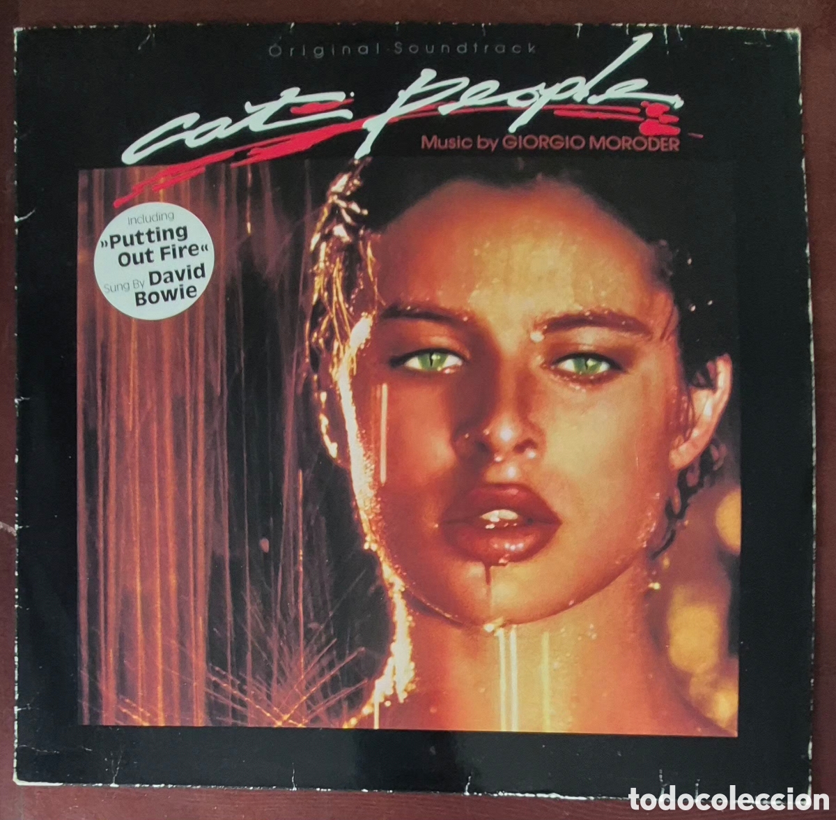 Discos de vinilo: LP - GIORGIO MORODER - CAT PEOPLE (ORIGINAL SOUNDTRACK) 1982 EUROPA