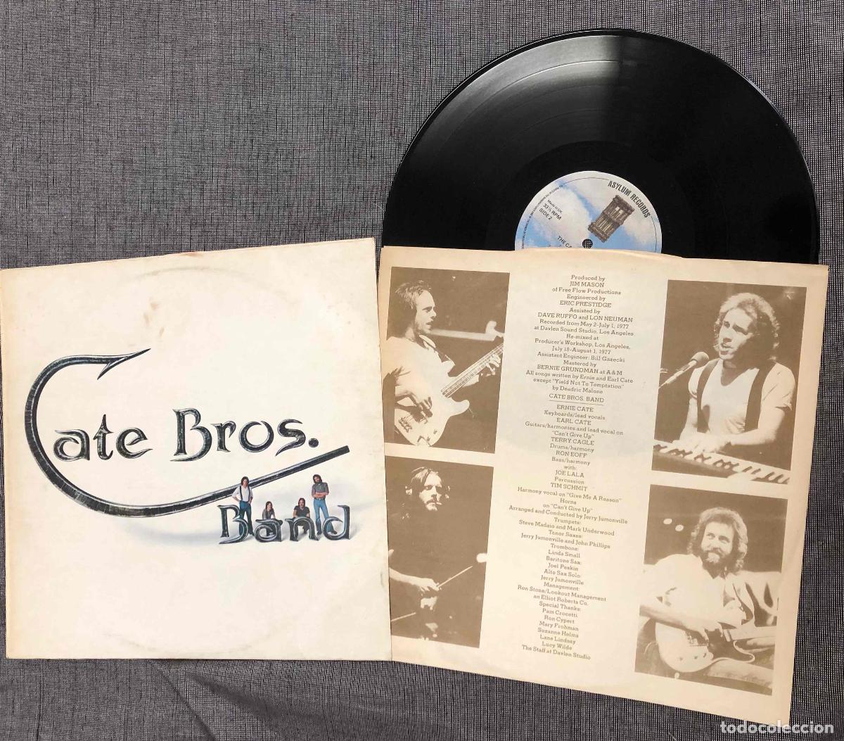 Discos de vinilo: LP THE CATE BROS BAND. ASYLUM 1977