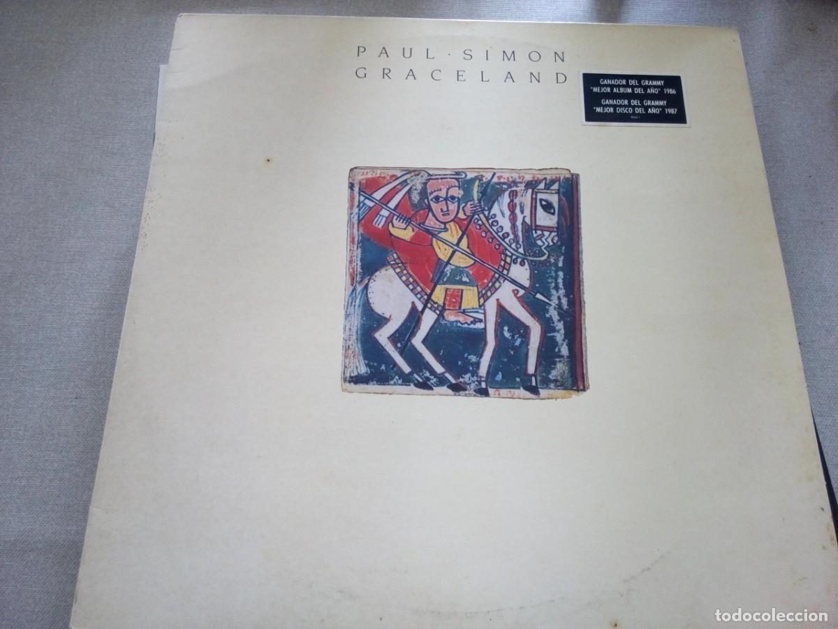 Discos de vinilo: PAUL SIMON GRACELAND LP 1986