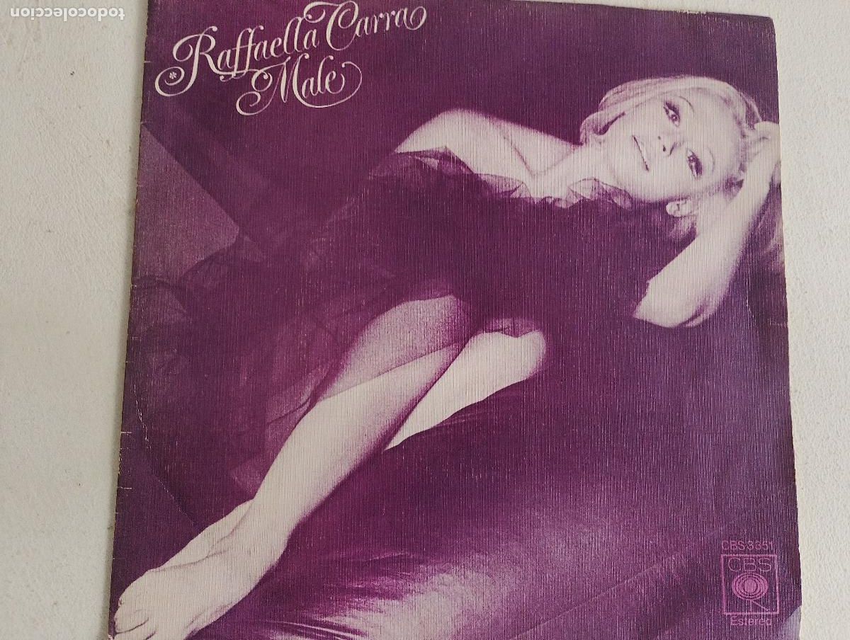 Discos de vinilo: Raffaella Carra &lrm;&ndash; Male 1975 ed espa&ntilde;ola