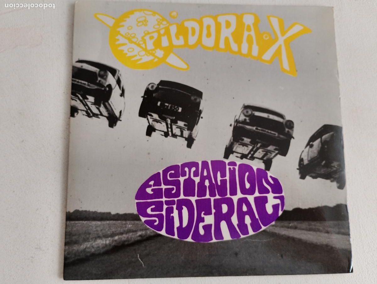 Discos de vinilo: P&iacute;ldora X &lsquo;Estaci&oacute;n sideral&rsquo; EP 4 temas Subterfuge, 1993