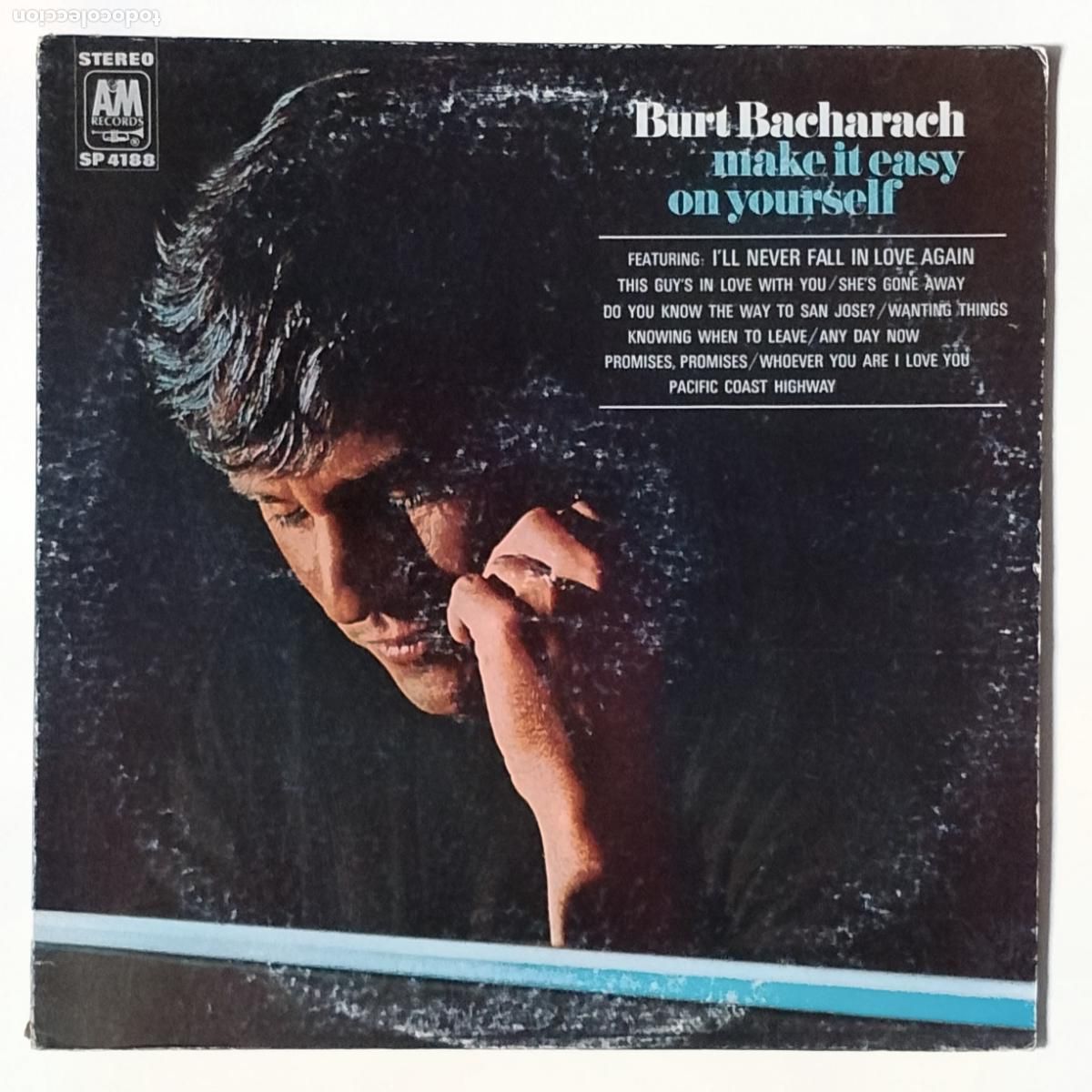 Discos de vinilo: Burt Bacharach-Make It Easy On Yourself (LP A&M 1969) Dusty Springfield, Henry Mancini, Jimmy Webb