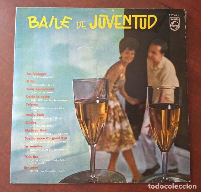 Discos de vinilo: Varios &ndash; Baile de Juventud n&ordm; 1 &ndash; PHILIPS P 13148 L &ndash; 1963