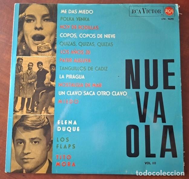 Discos de vinilo: Varios - Nueva Ola Vol. III &ndash; RCA LPM&ndash;10290 &ndash; 1965 &ndash; Ver int&eacute;rpretes en foto