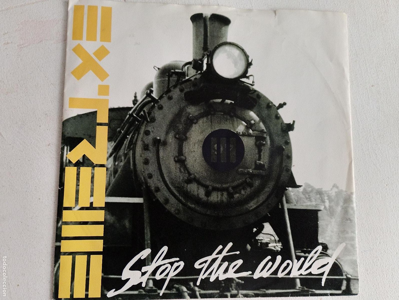 Discos de vinilo: Extreme &ndash; Stop The World, 1992, Hard Rock,