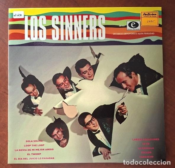 Discos de vinilo: Los Sinners &ndash; Sola Solita - ELECTRO HARMONIX 018 &ndash; Reedici&oacute;n 2000 - LP de 10&rdquo;