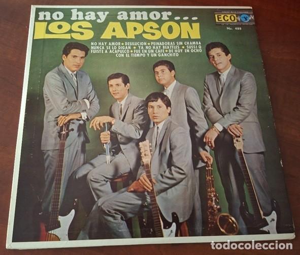 Discos de vinilo: Los Apson &ndash; Ho hay amor... ECO 488 (Ed. USA) &ndash; 1966